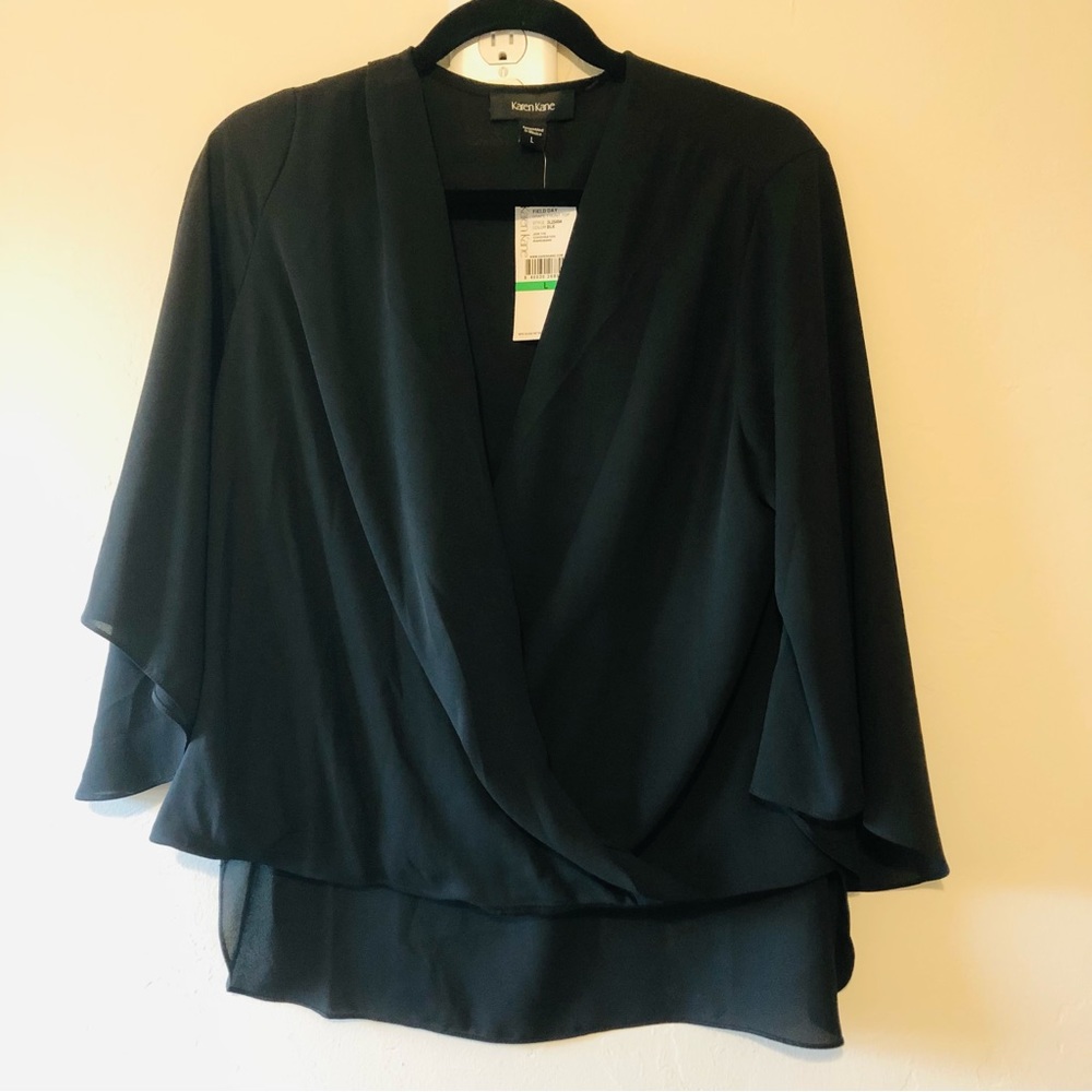 Large black blouse, smoke free home